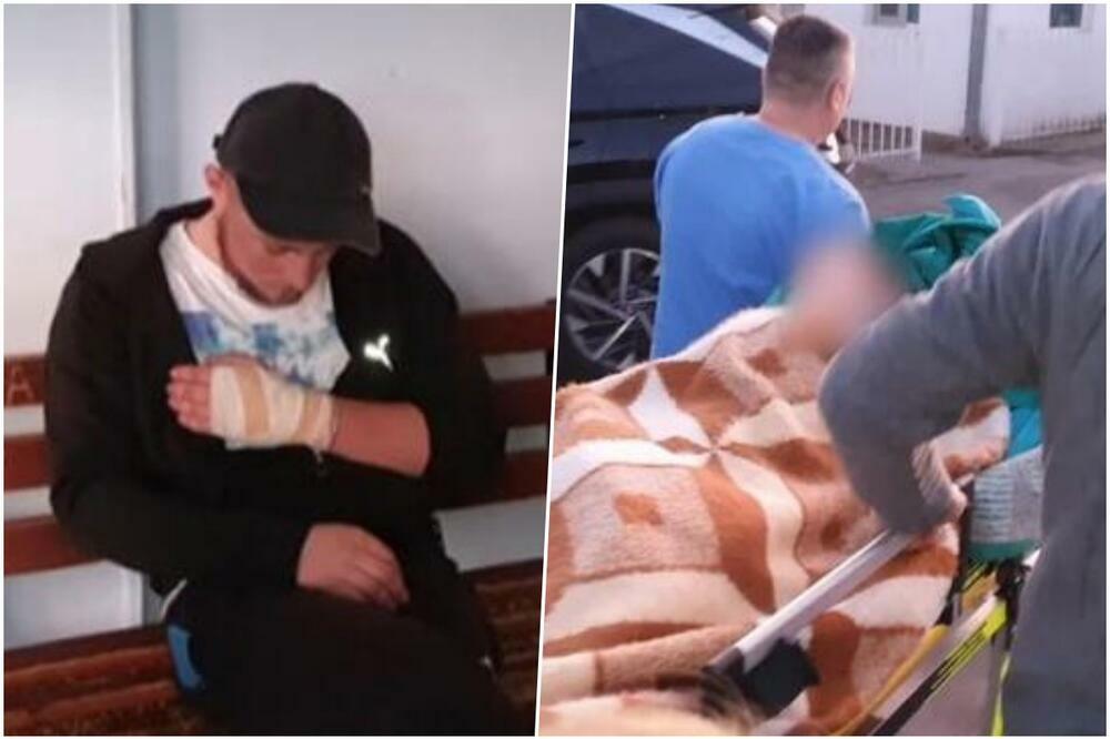 Ranjeni srpski dečaci