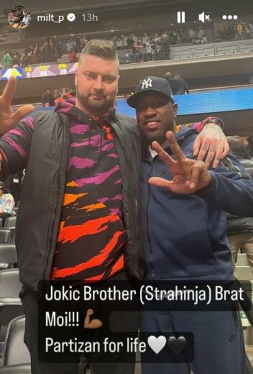 Milton Palasio, Strahinja Jokić