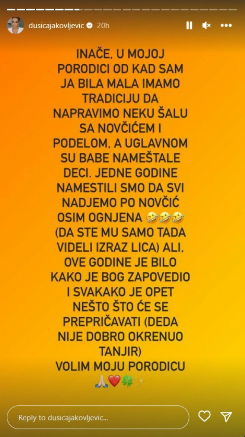 Objava Dušice Jakovljević