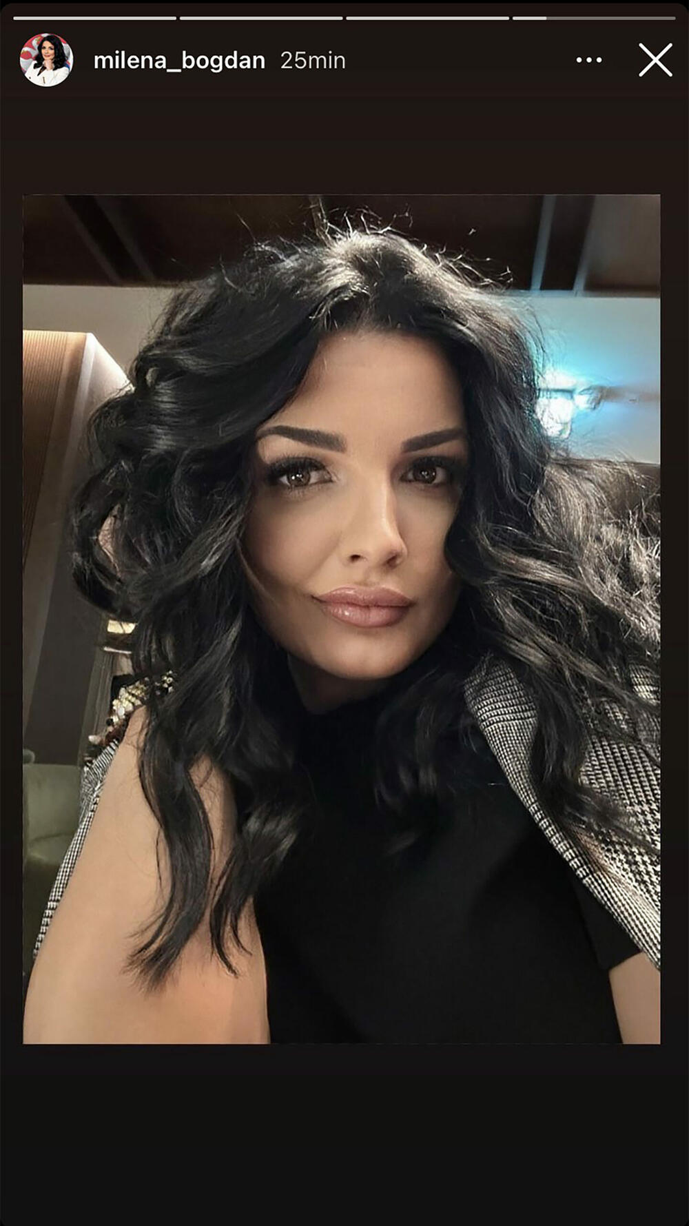 Milena Popović se sredila za Božić