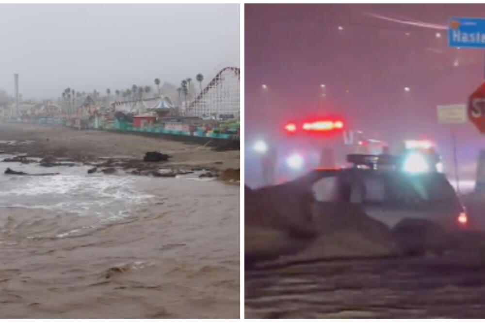 KALIFORNIJA POD VODOM, PROGLAŠENO VANREDNO STANJE: Poginulo najmanje 14 osoba, bujica ODNELA dečaka (VIDEO)