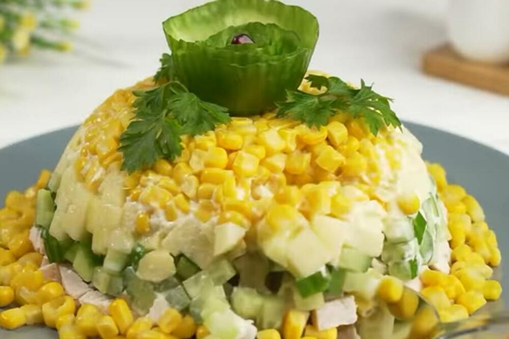 SVEČANA SALATA SA ĆURETINOM POSLE KOJE MIMOZA PADA U ZABORAV: Pripremite je za Srpsku Novu godinu (VIDEO)