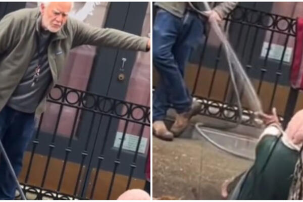 SRAMOTA DA GA BUDE! Bahati muškarac ponizio BESKUĆNICU, uprkos njenim VAPAJIMA nije hteo da STANE (VIDEO)