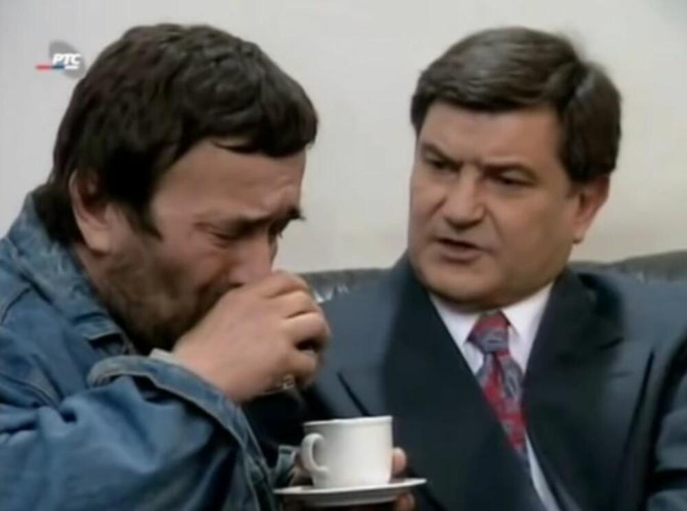 Tomislav Trifunović dok je glumio u seriji 'Srećni ljudi'