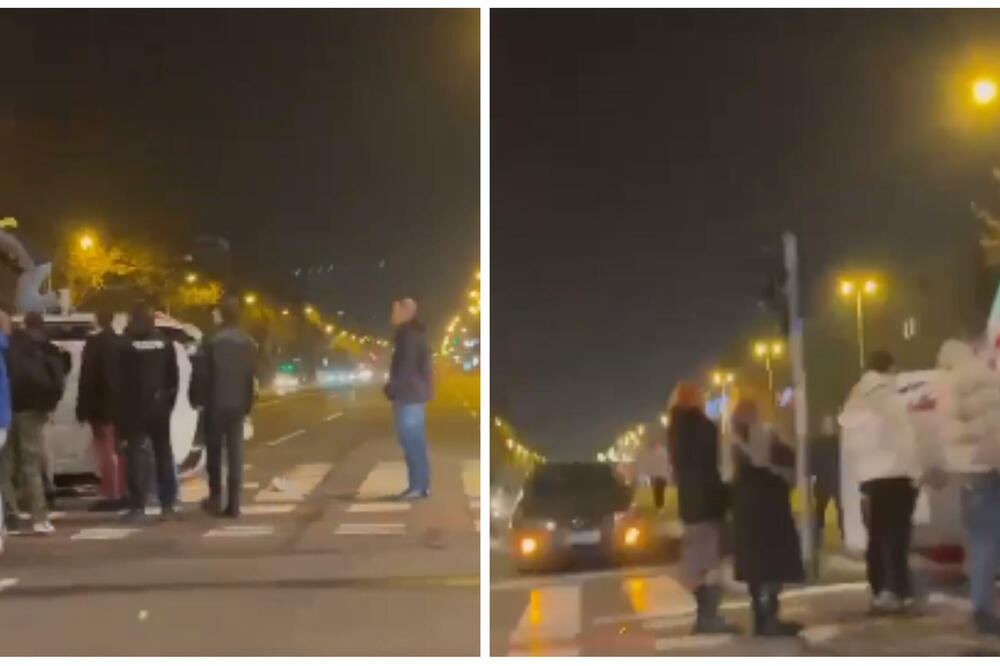 HAOS NA NOVOM BEOGRADU: U sudaru se prevrnulo "Oko sokolovo", komunalni policajac ostao ZAGLAVLJEN (VIDEO)