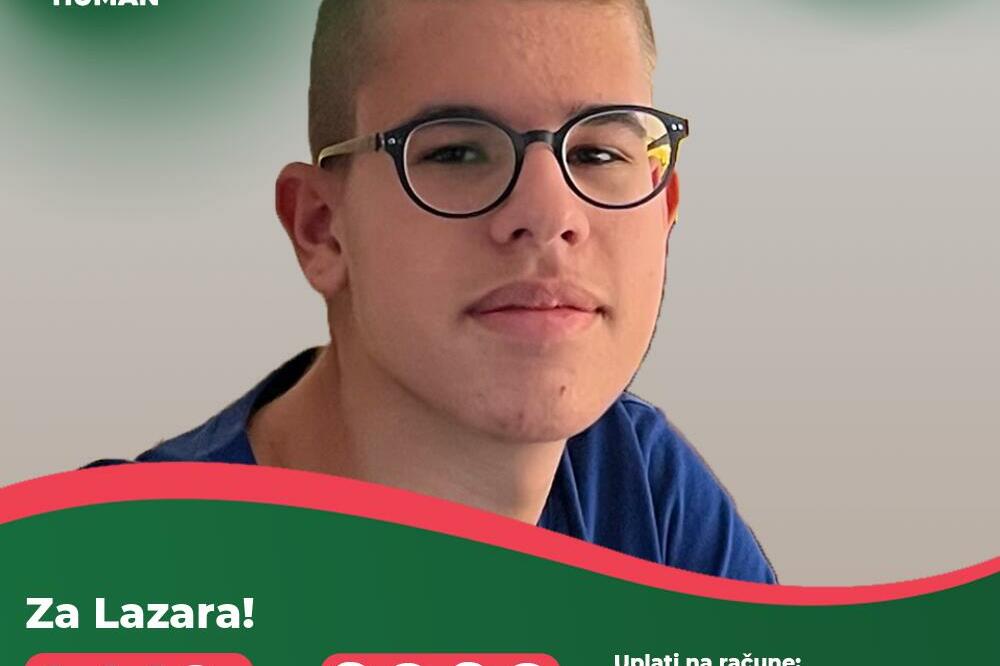 VREME JE KLJUČNO U NJEGOVOJ BORBI: Lazar (14) hitno mora na operaciju, sada mu MORAMO POMOĆI DA POBEDI