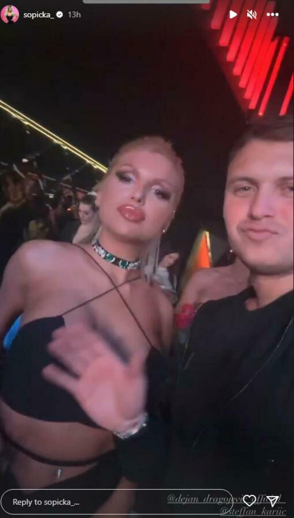 Ivana Šopić i Stefan Karić zajedno u izlasku