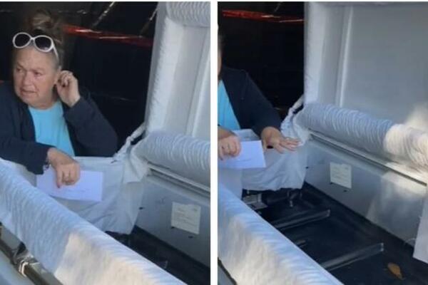 OTVORILA MRTVAČKI SANDUK KUPLJEN NA INTERNETU I SABLASNULA SE: Iza svega se krije TUŽNA PRIČA (VIDEO)