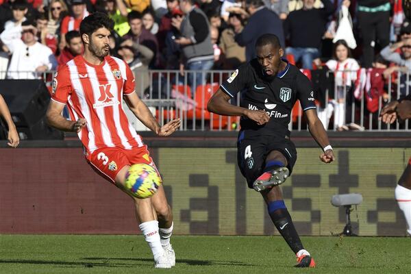 ATLETIKO NIKAKO DA POBEDI U NOVOJ GODINI: Almerija izvukla remi! (FOTO)