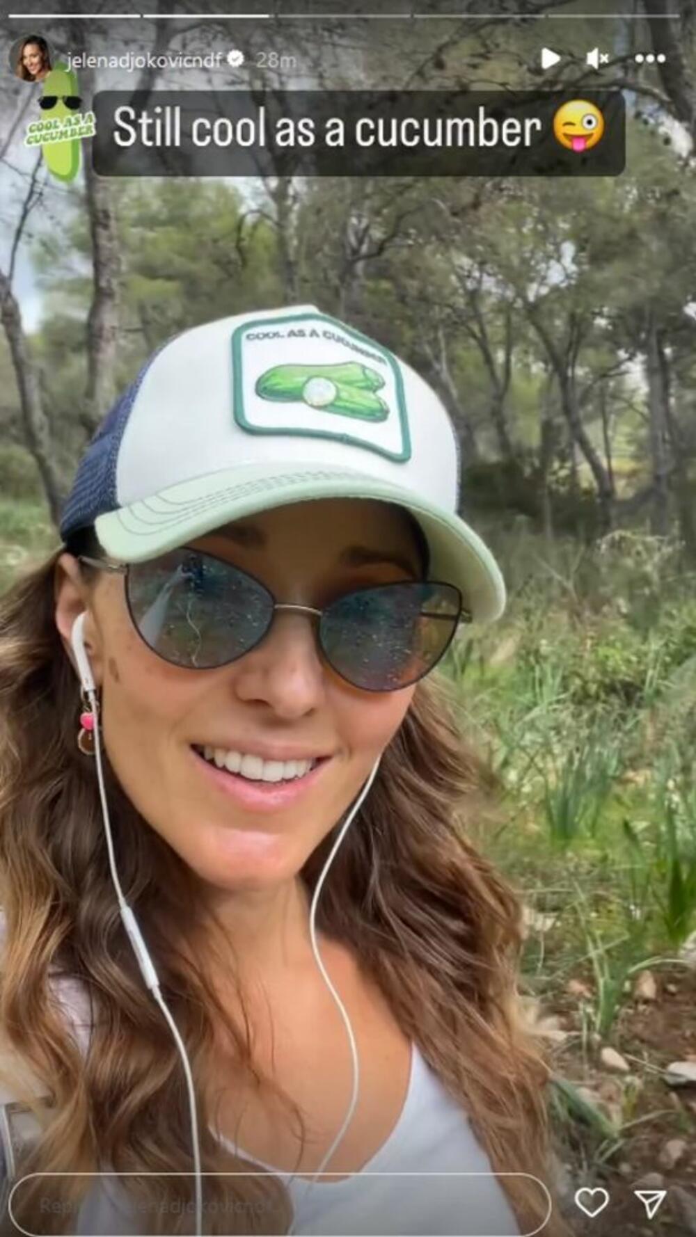 Jelena Đoković objavila sliku bez šminke