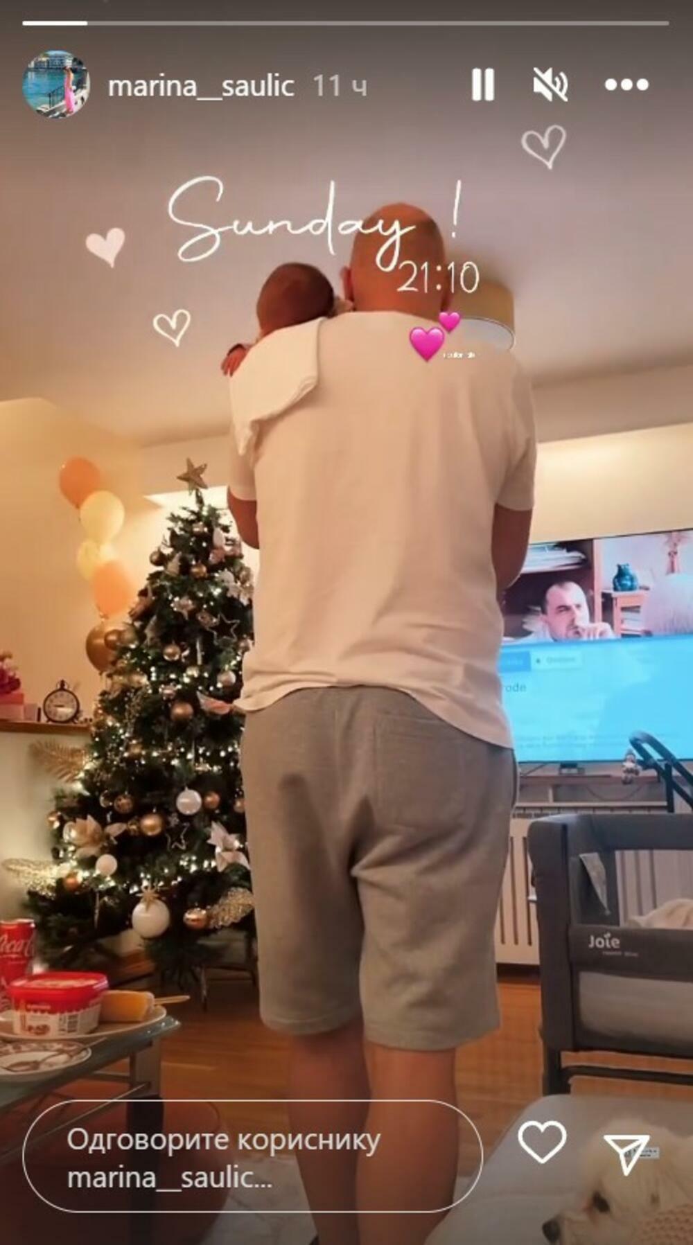 Mihajlo Šaulić sa ćerkom