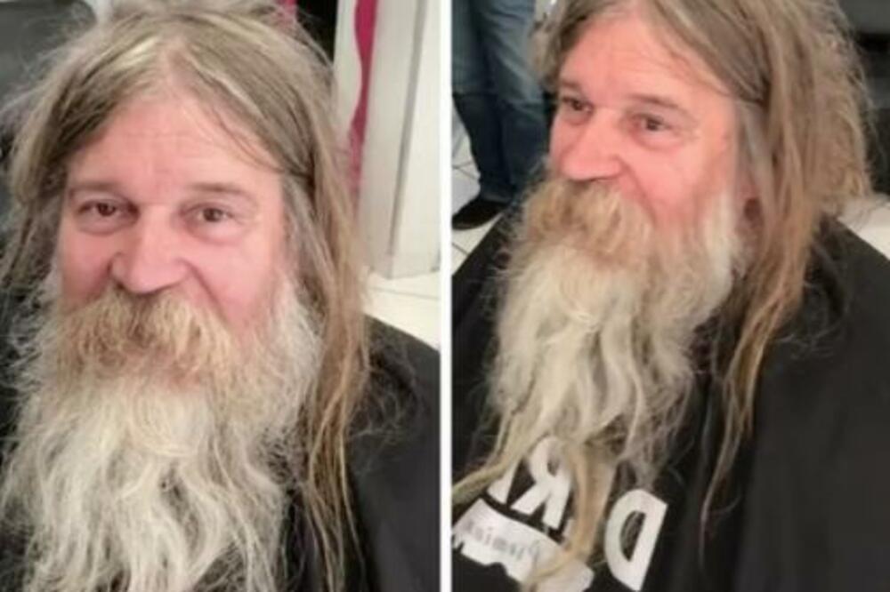 PRONAŠAO JE BESKUĆNIKA I PONUDIO MU ŠIŠANJE PO PRVI PUT U ŽIVOTU: Usledio je ŠOK ŽIVOTA kada je završio (VIDEO)