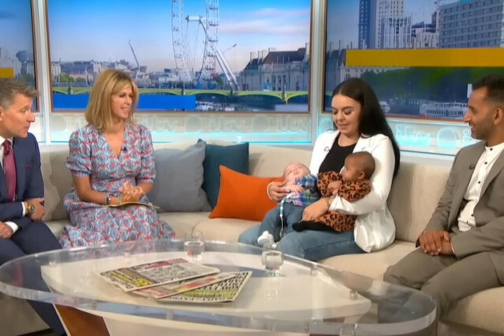 DONELA JE SVOJE BLIZANCE U EMISIJU, A U STUDIJU JE NASTAO MUK: Svi gledaju u njih i NE VERUJU svojim očima (VIDEO)