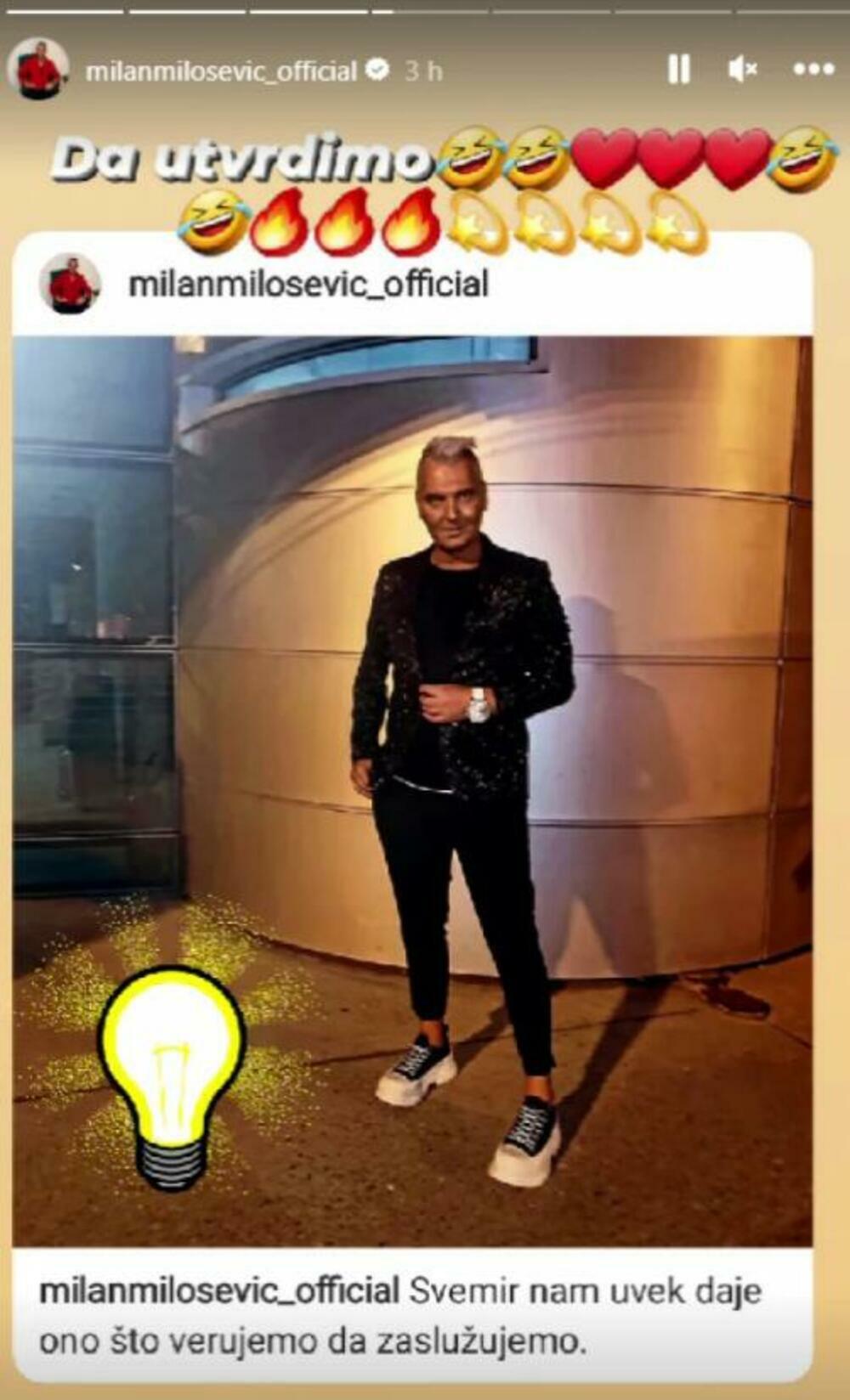 Milan Milošević objavio staru uspomenu