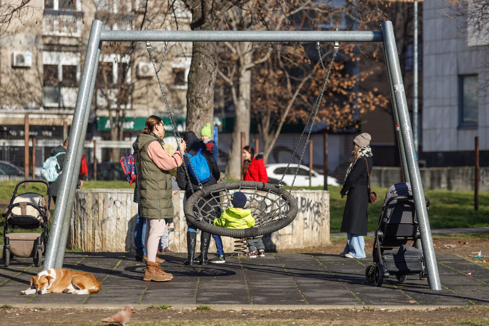 Ljudi u parku