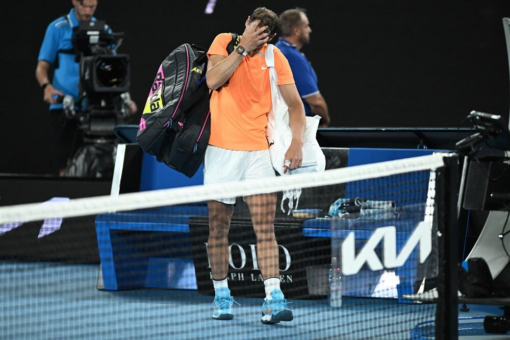 "NISAM HTEO DA SE POVUČEM JER"... Nadal otvorio dušu zbog povrede posle ispadanja (FOTO)