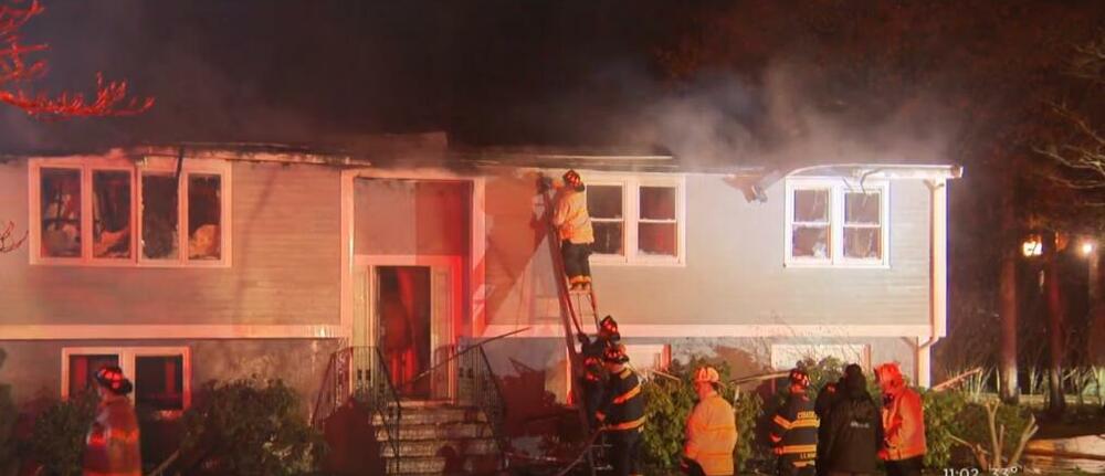 Kuća Ane Volš koja je izgorela