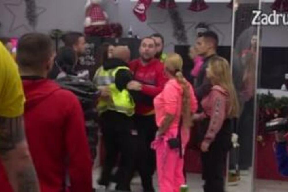 ZVEZDAN SLAVNIĆ KAO FURIJA PREKO STOLA NASRNUO NA OVOG ZADRUGARA: Obezbeđenje HITNO uletelo, IZGUBIO KOMPAS