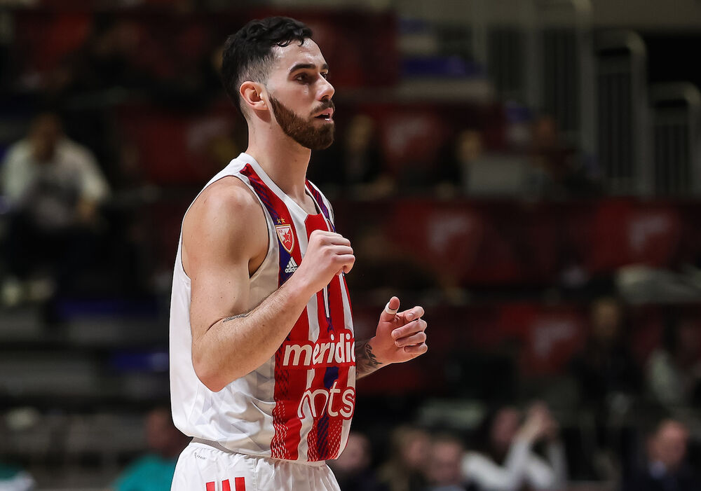 Luka Vildoza u dresu Crvene zvezde 
