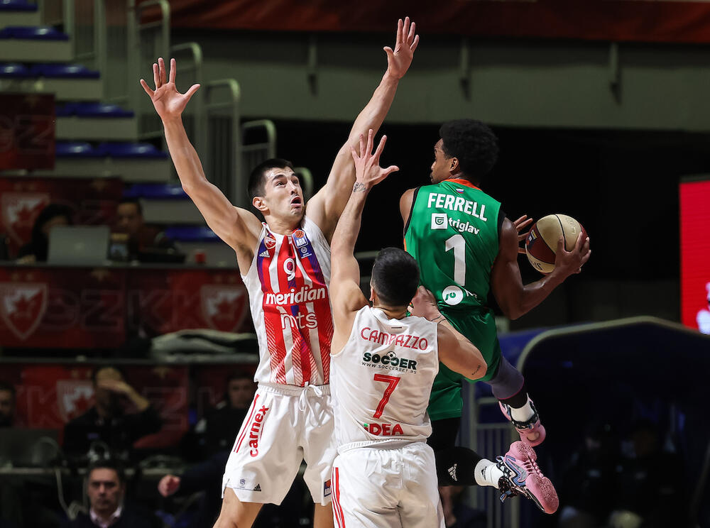 KK Crvena zvezda, KK Cedevita Olimpija, ABA liga