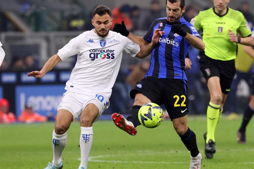 EMPOLI ŠOKIRAO INTER! "Neroazuri" nisu mogli sa igračem manje!