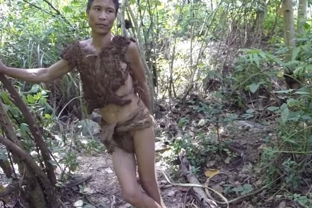 UPOZNAJTE PRAVOG TARZANA: 41 godinu živeo u džungli, JEO GLODARE I ZMIJE, a tek da vidite DEO ZA ŽENE! (VIDEO)