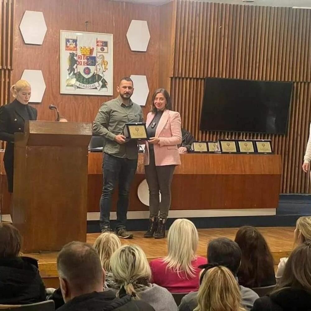 Alen Ćosović - najbolji sportista opštine Voždovac za 2022.