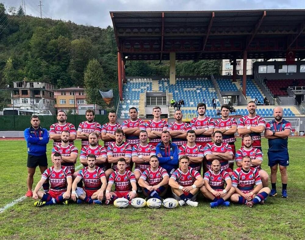 Reprezentacija Srbije posle pobede nad Turskom u Trabzonu - oktboar 2022