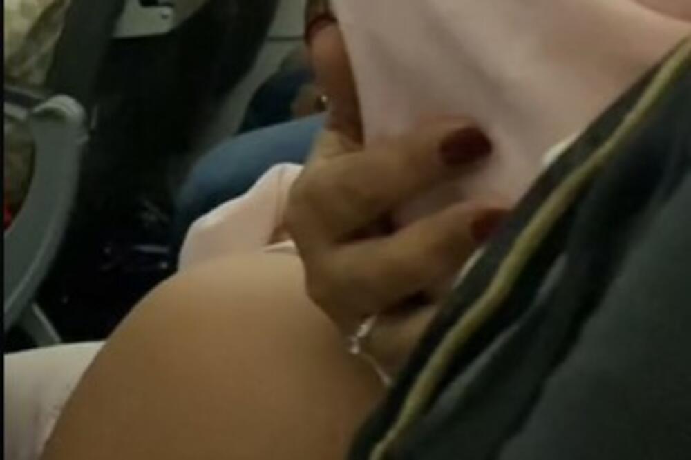 U AVIONU JE SNIMALA ŠTA BESRAMNA PUTNICA RADI MUŽU: Da li je ovo MOGUĆE? (VIDEO)