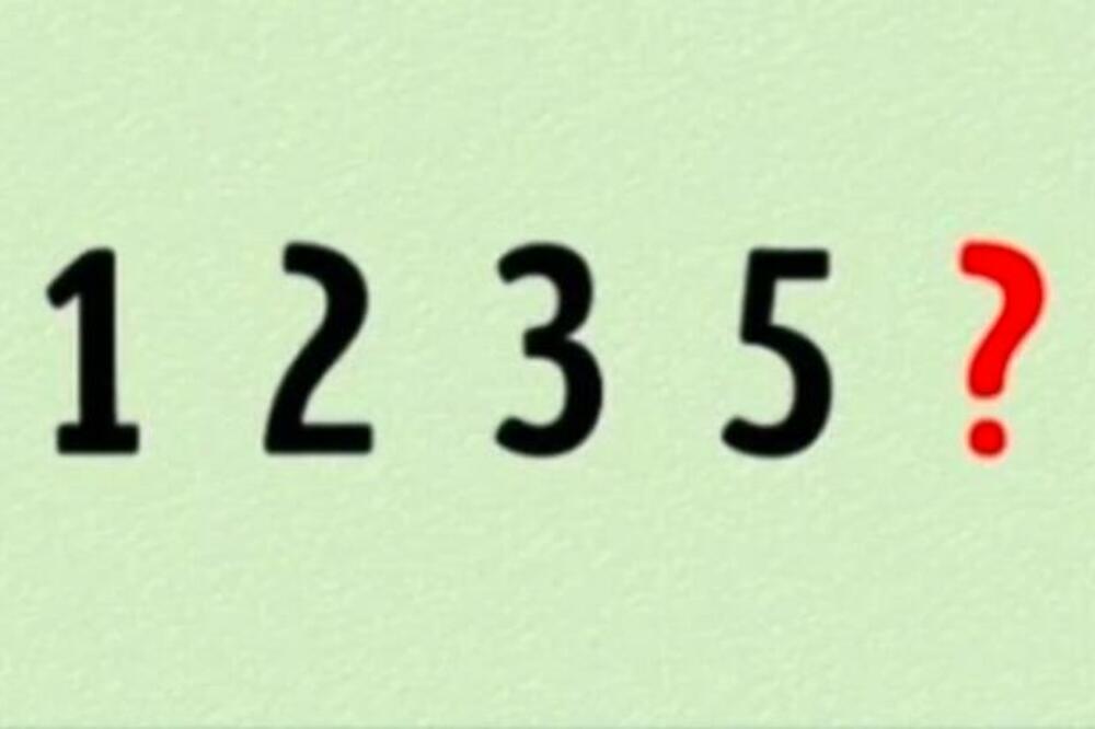 SAMO 2 ODSTO LJUDI MOŽE DA REŠI NIZ ZA 30 SEKUNDI: Proverite da li spadate u grupu GENIJALACA?