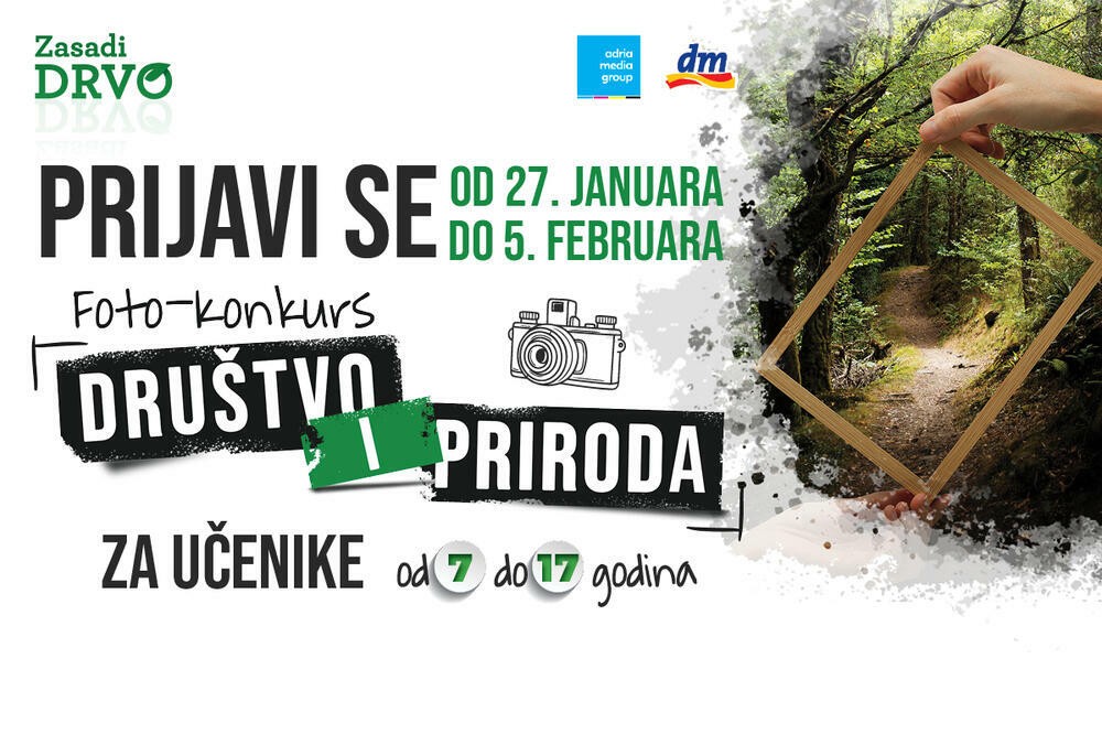 DEČJI FOTO-KONKURS “DRUŠTVO I PRIRODA”: Dragi školarci, šaljite svoje fotografije i osvojite vredne nagrade