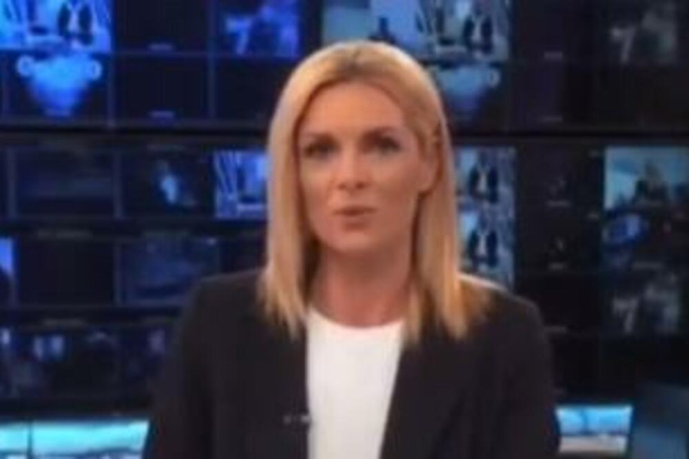 VODITELJKA DNEVNIKA NAJAVILA DERBI ZVEZDE I PARTIZANA: Pogledajte kako je razbesnela "Grobare"! (VIDEO)