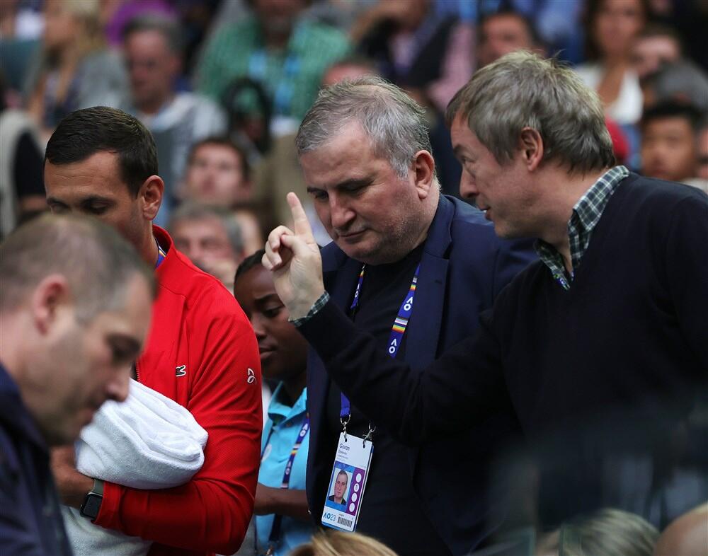 Goran Đoković (u sredini)