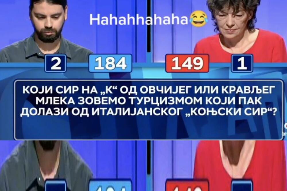 "KOJI SIR NA SLOVO "K"...?" Takmičarka Slagalice dala odgovor o kome SVI PRIČAJU! (VIDEO)