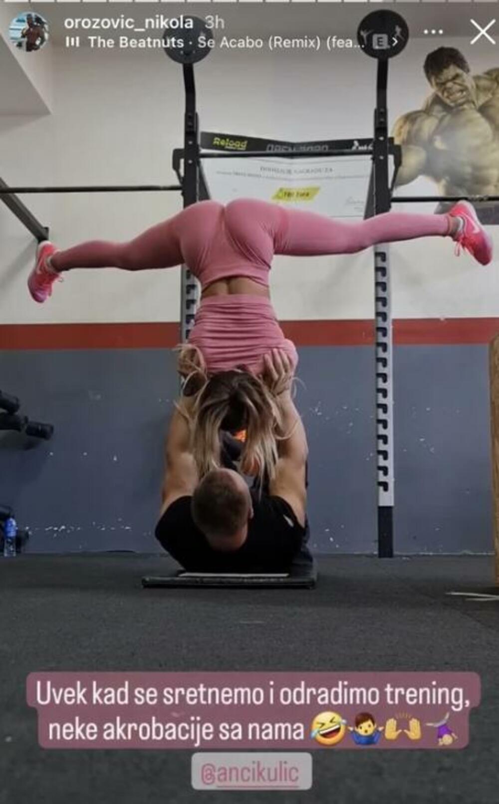 Anino izvajano telo bilo je u prvom planu