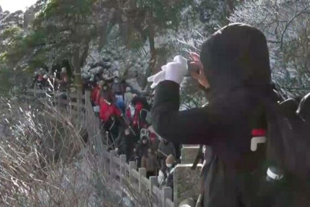 Više od 300 miliona turističkih putovanja tokom novogodišnjeg odmora u Kini (VIDEO)