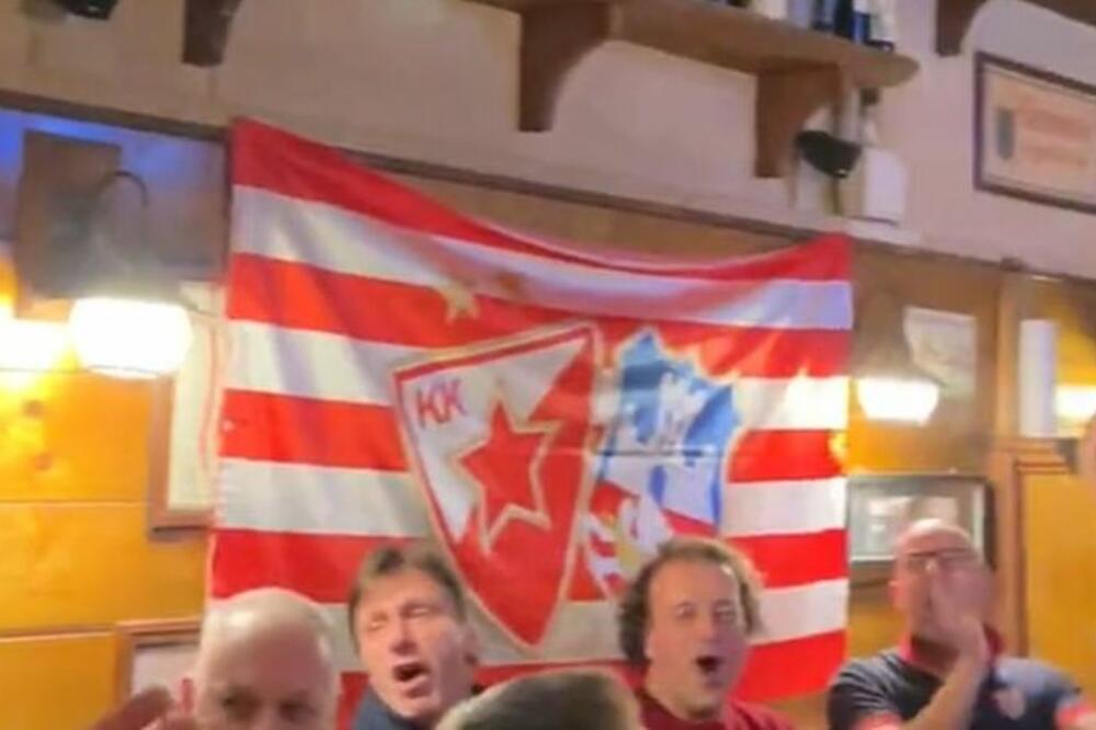 DELIJE OKUPIRALE BOLONJU! Vatrena atmosfera pred meč sa Virtusom (VIDEO)