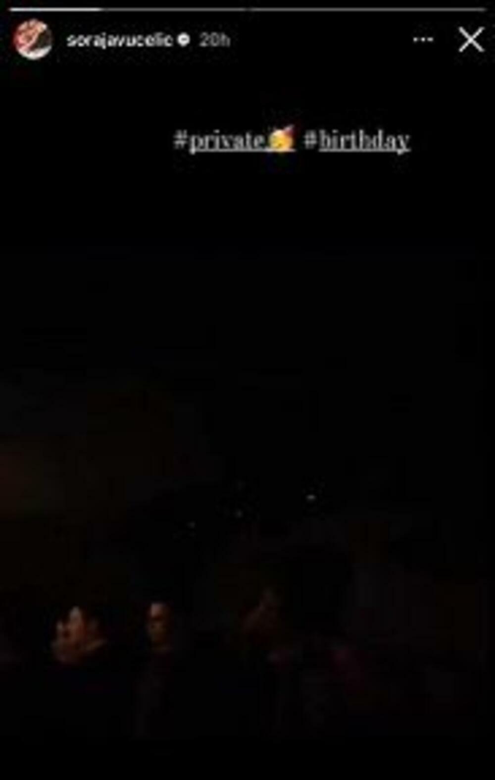 Soraja na privatnoj žurci u Zagrebu