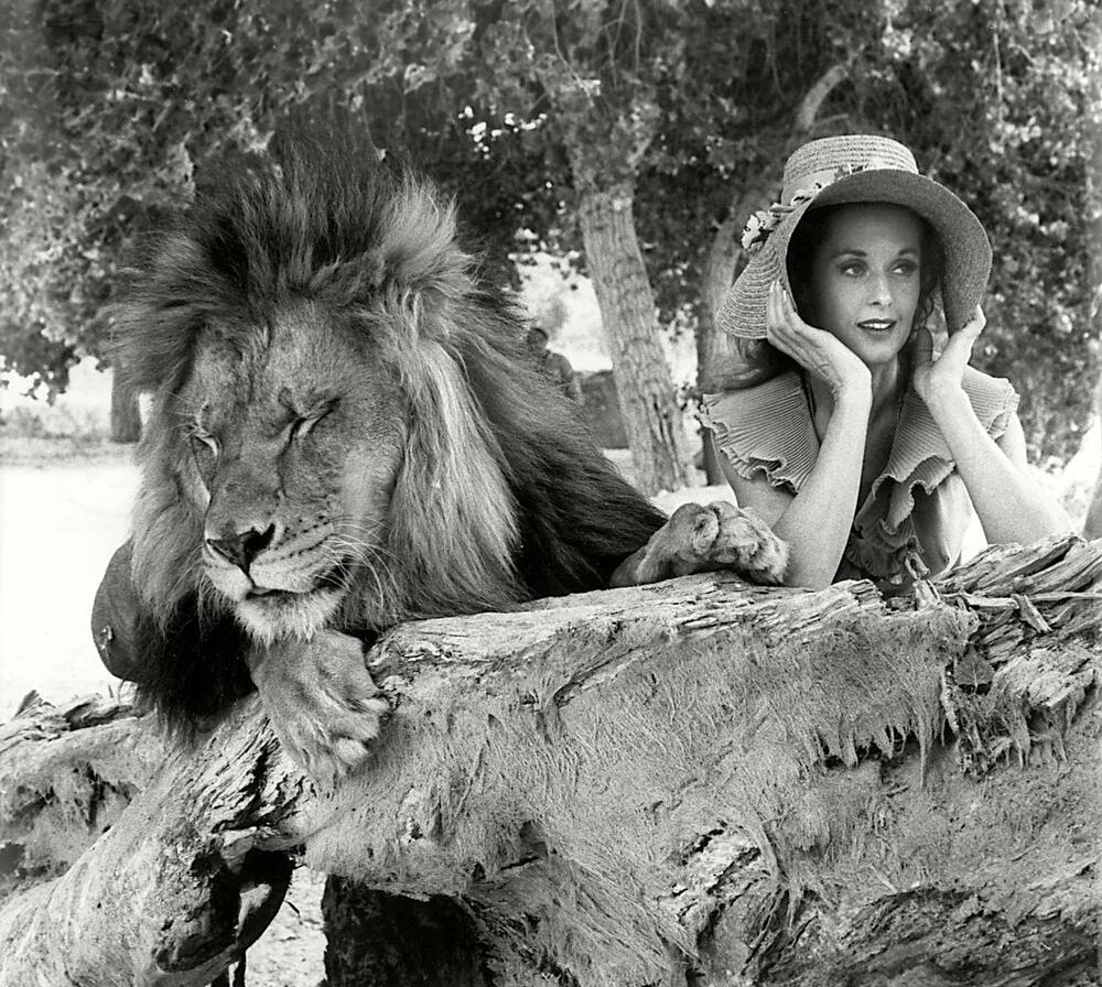 Za slavnu glumicu lavovi su bila pasija koja je obeležila njen život