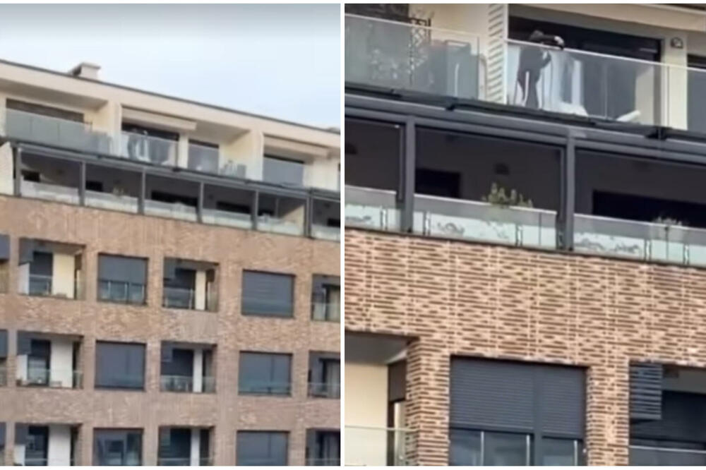 VRAČARCI U NEVERICI: Svi gledaju u ŽENU na vrhu zgrade, JE L' MOGUĆE DA OVO RADI NA TERASI?! (VIDEO)