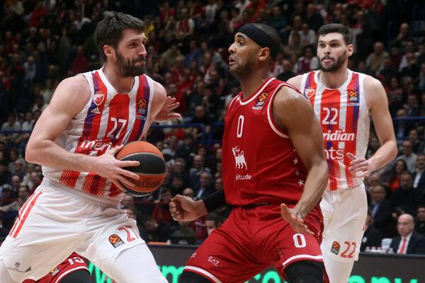"ZAŠTO SU PONIŠTILI KOŠ ZVEZDE"? Bivšem košarkašu nije jasna odluka arbitara na meču sa Olimpijom (FOTO)