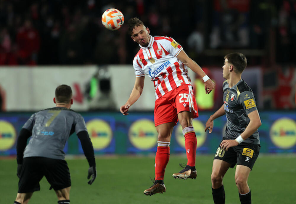 Detalj sa utakmice Crvene zvezde i Vojvodine u regularnom delu sezone