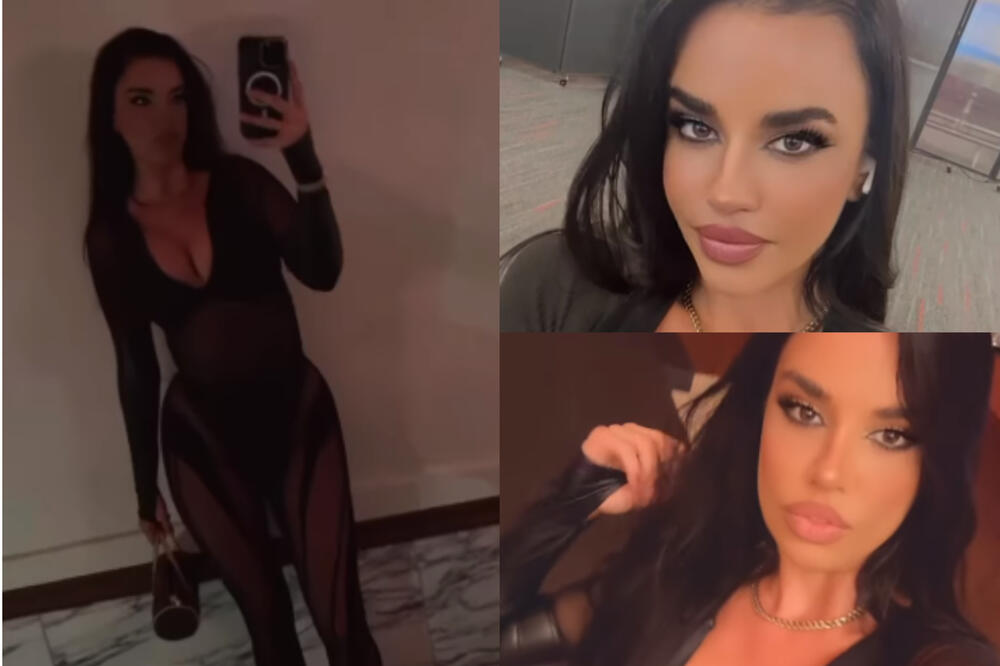 MORALA JE DA PROVERI: Vrela Hrvatica stigla do poznatog repera koji se hvali "ANAKONDOM" u gaćama! (FOTO)