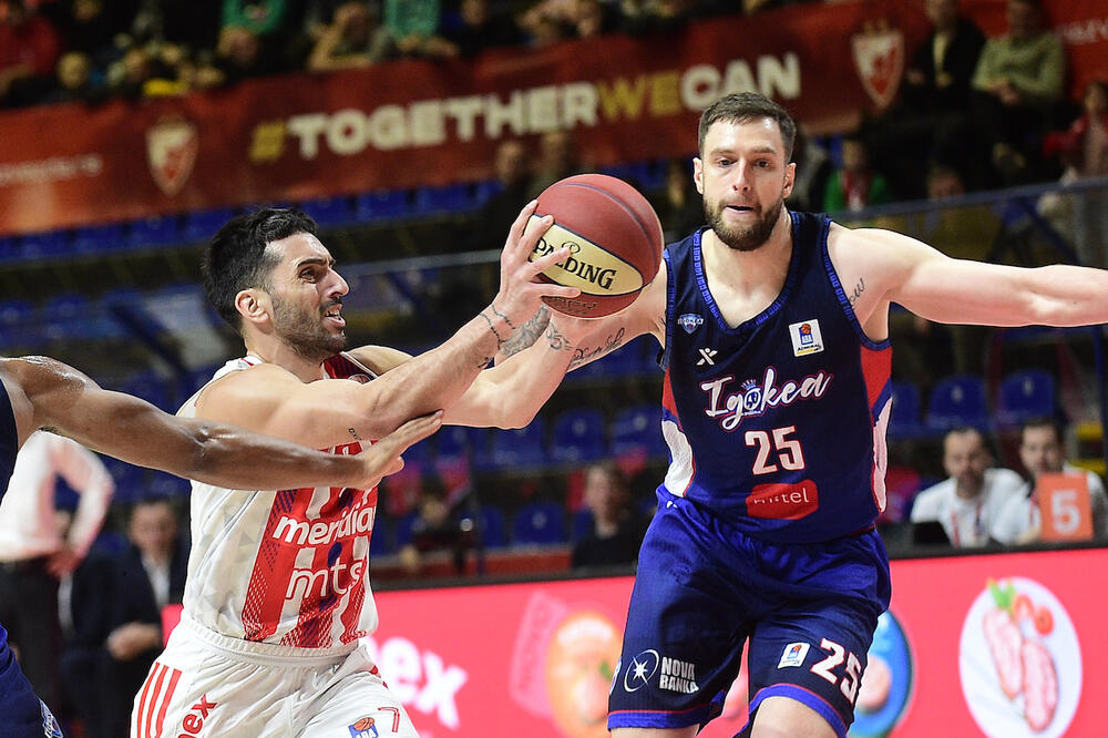 KK Crvena zvezda, KK Igokea, ABA liga