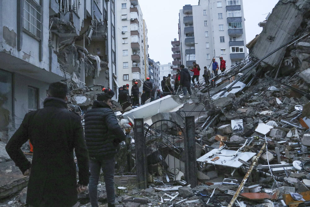 Zemljotres, Turska