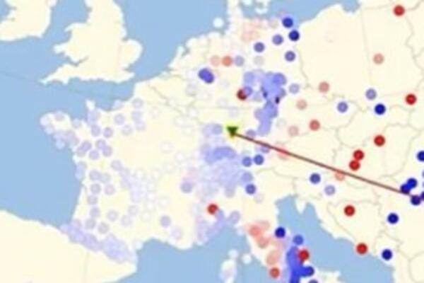 SEIZMOLOZI O STRAVIČNOM ZEMLJOTRESU U TURSKOJ: Objavili snimak kako su se seizmički talasi ŠIRILI EVROPOM (VIDEO)