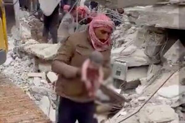 TUGA DO NEBA U SIRIJI: Beba rođena u ruševinama doma nakon zemljotresa, već ostala SIROČE! (VIDEO)