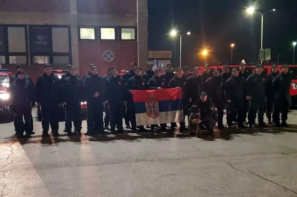 NAŠI HEROJI MOKRI OD GAREŽI KRENULI U TURSKU: Ovo su SRPSKI VATROGASCI koji su otišli da pomognu UGROŽENOM NARODU