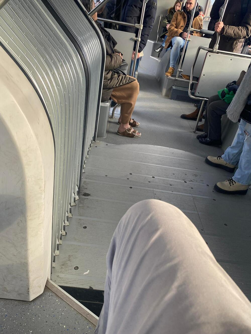 Fotografija iz gradskog prevoza