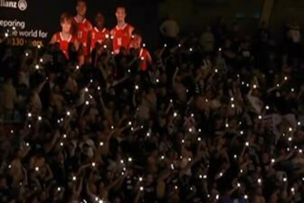 GROBARI ODUŠEVILI I EVROLIGU: Navijači Partizana još jednom pokazali svoju veličinu! (VIDEO)